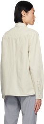 Officine Générale Beige Alex Shirt