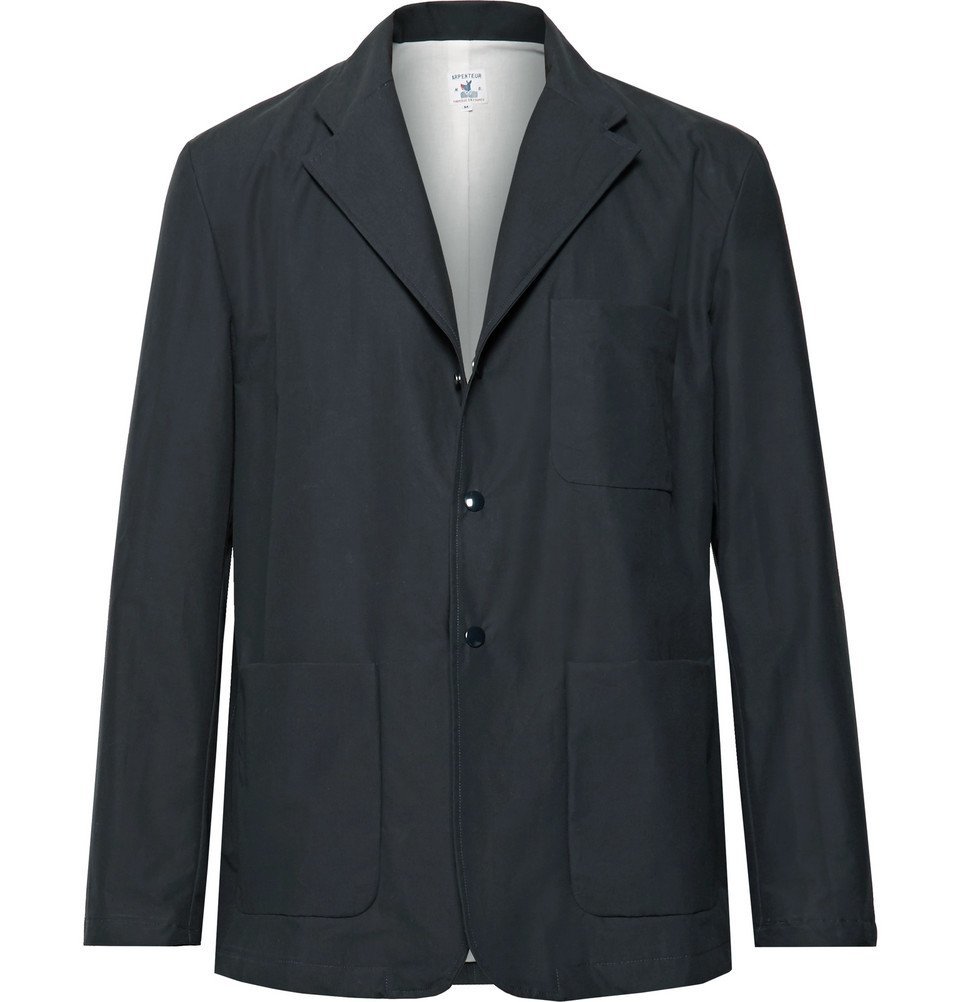 Arpenteur Navy Jonction Cotton Blazer Navy Arpenteur