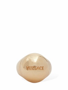 VERSACE - Logo Lettering Bold Ring