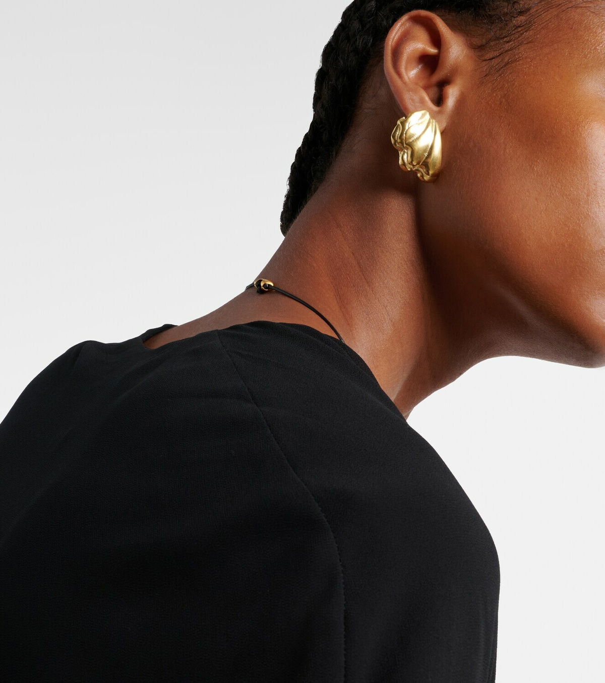 Ysso Ocean 24kt gold-plated earrings