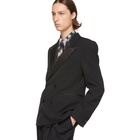 Dries Van Noten Black Berendt Tuxedo Blazer