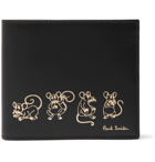 Paul Smith - Printed Leather Billfold Wallet - Black