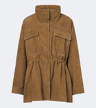 Róhe Oversized suede jacket
