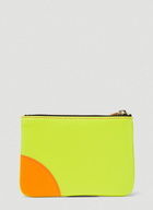 Comme Des Garcons Wallet - Super Fluo Leather Wallet in Pink