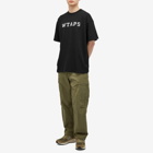 WTAPS Men's 21 Classic Logo T-Shirt in Black