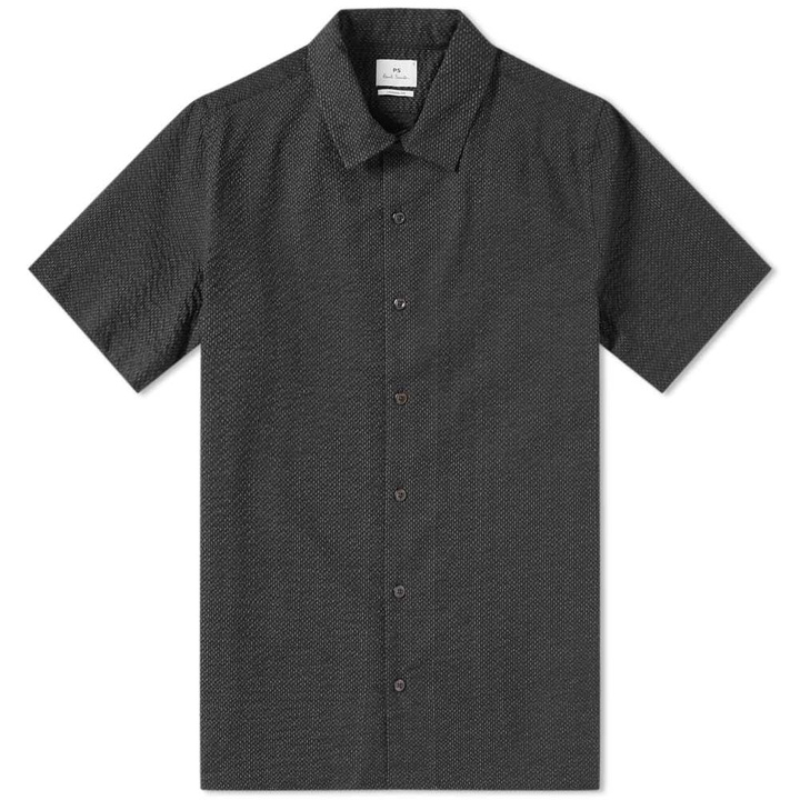 Photo: Paul Smith Short Sleeve Print Vacation Shirt Black