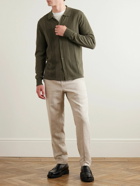 Mr P. - Ribbed Wool Shirt - Green