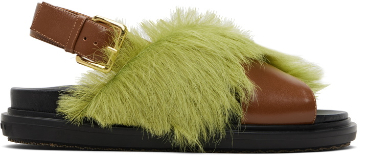 Photo: Marni Green & Brown Fussbett Sandals
