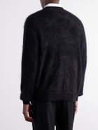 ssstein - Brushed Cashmere Sweater - Black