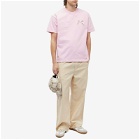 Jacquemus Men's Bow Logo T-Shirt in Pink
