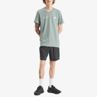 Adidas Running adidas Adidas Ultimate T-Shirt in Silver Green