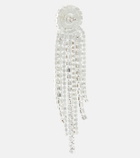 Rebecca Vallance Mariella crystal-embellished drop earrings