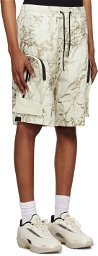 A-COLD-WALL* Off-White Overset Tech Shorts