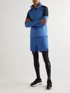 2XU - Aero Straight-Leg Stretch-Shell Shorts - Blue