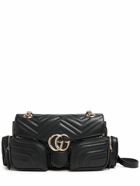 GUCCI Gg Marmont Leather Shoulder Bag