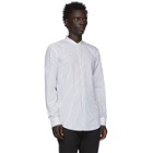 Boss White and Black Stripe Jordi Shirt