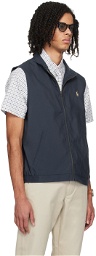 Polo Ralph Lauren Navy Embroidered Vest