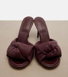 Bottega Veneta Cherry Intreccio leather sandals
