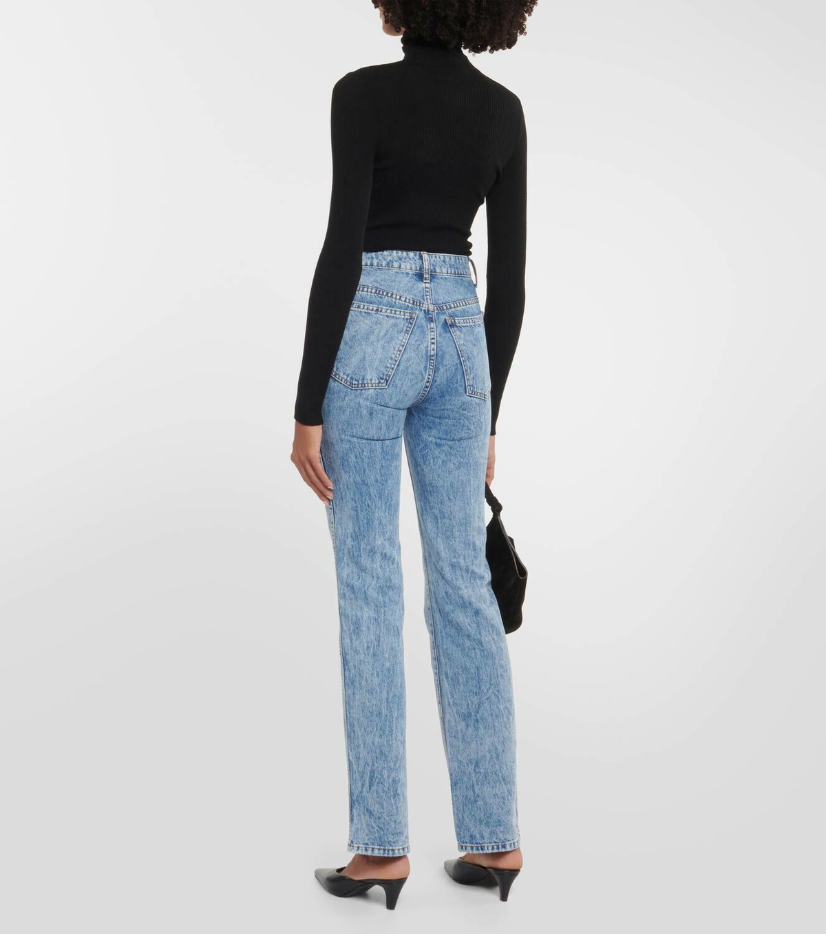 Khaite Danielle high-rise straight jeans Khaite