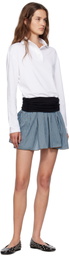 Gimaguas White Chico Minidress