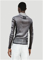 Y/Project x Jean Paul Gaultier  - Trompe L'Oeil Sweater in Grey