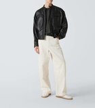 Lemaire Striped cotton jersey T-shirt