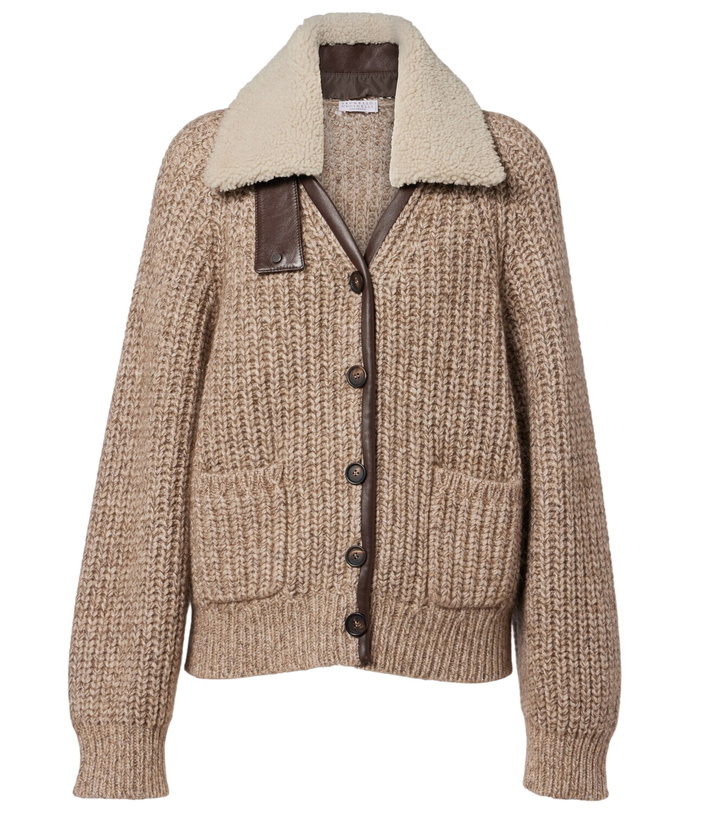 Photo: Brunello Cucinelli Cashmere, mohair, and wool-blend jacket