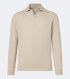 Brunello Cucinelli Cashmere polo sweater