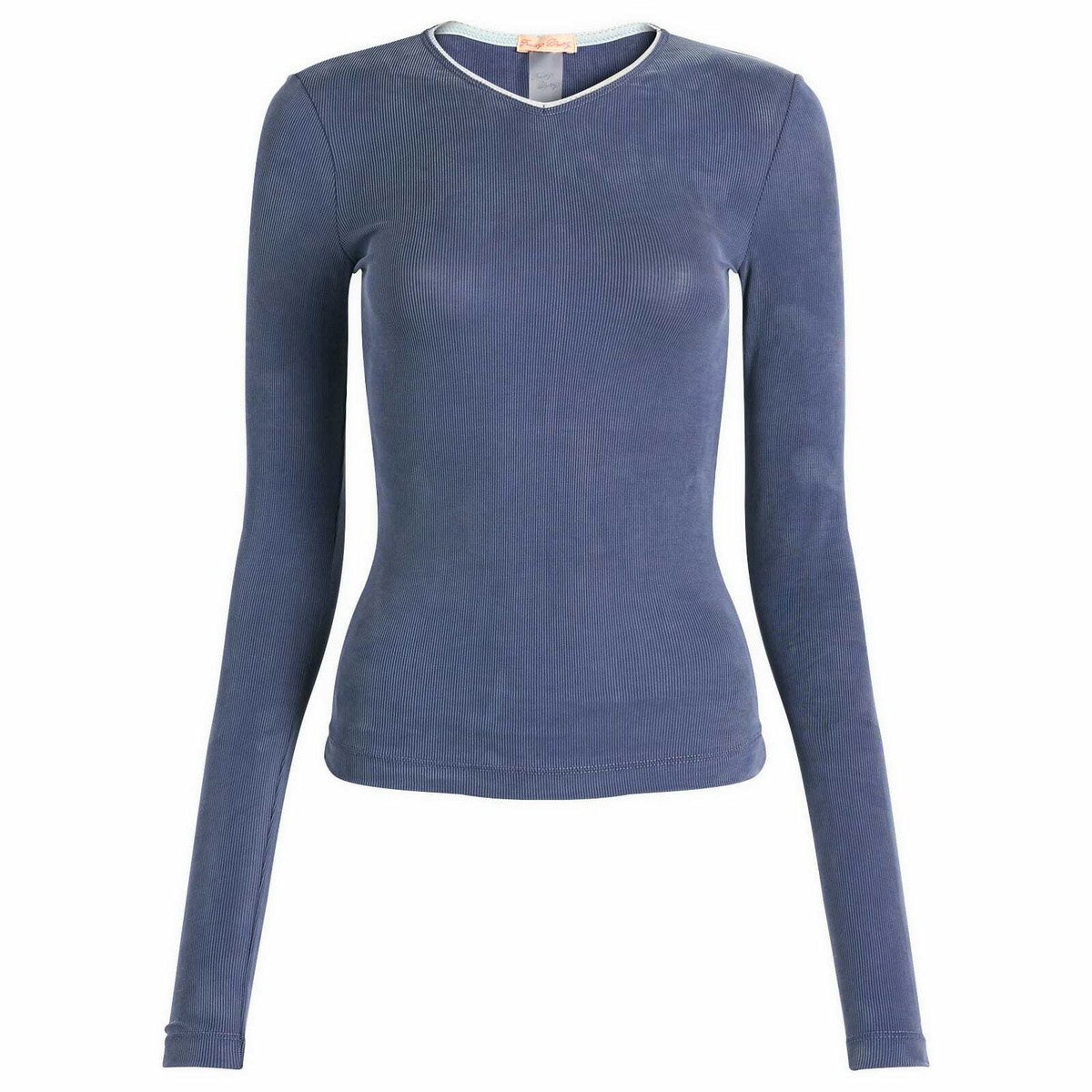 Fruity Booty Women's Second Skins V-Neck in Navy
