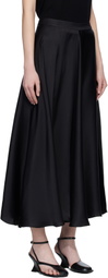 ANINE BING Black Christina Midi Skirt