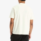 Universal Works Men's Newlyn Light Weight Terry Polo in Ecru