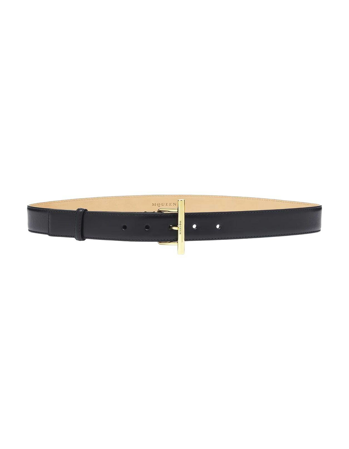 Alexander McQueen Black Studded Belt Alexander McQueen