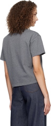 A.P.C. Gray Boxy Petit 'VPC' T-shirt