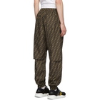 Fendi Khaki Forever Fendi Caffe Lounge Pants