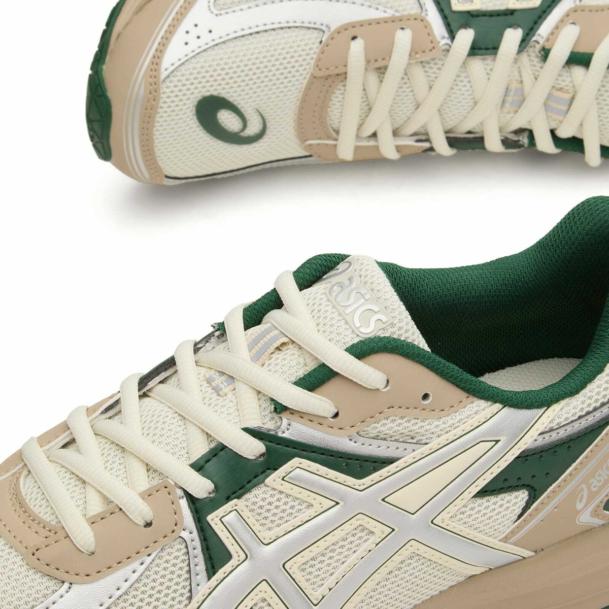 Asics Jog 100s Sneaker in Pale Oak/Pure Silver