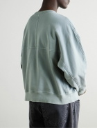 AGOLDE - Dane Cotton-Jersey Sweatshirt - Green