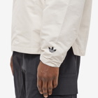 Adidas x POP Tech Jacket in Clay Brown/Black