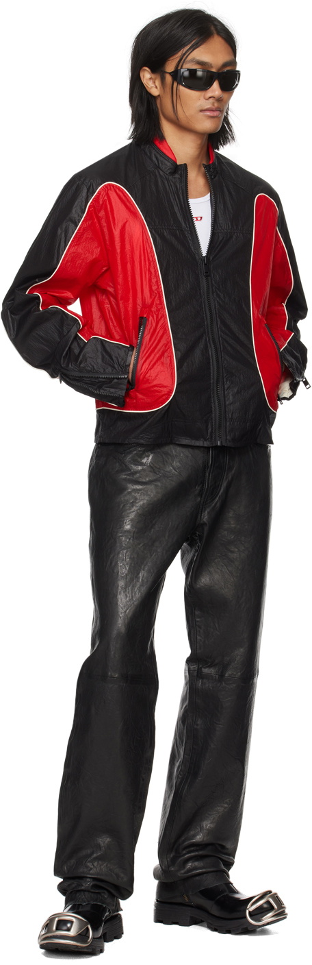 Diesel Black & Red J-Blinkid-A Jacket Diesel