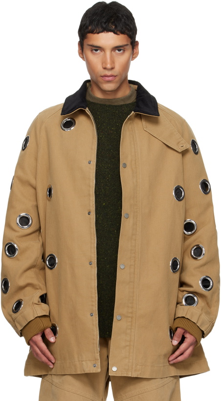 Photo: EGONlab Beige Barbour Jacket