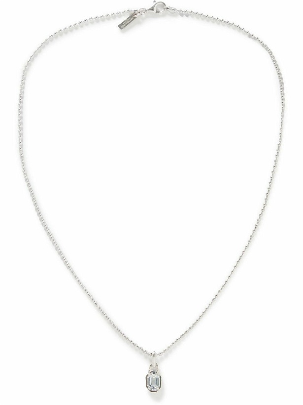 Photo: Hatton Labs - Silver Cubic Zirconia Necklace
