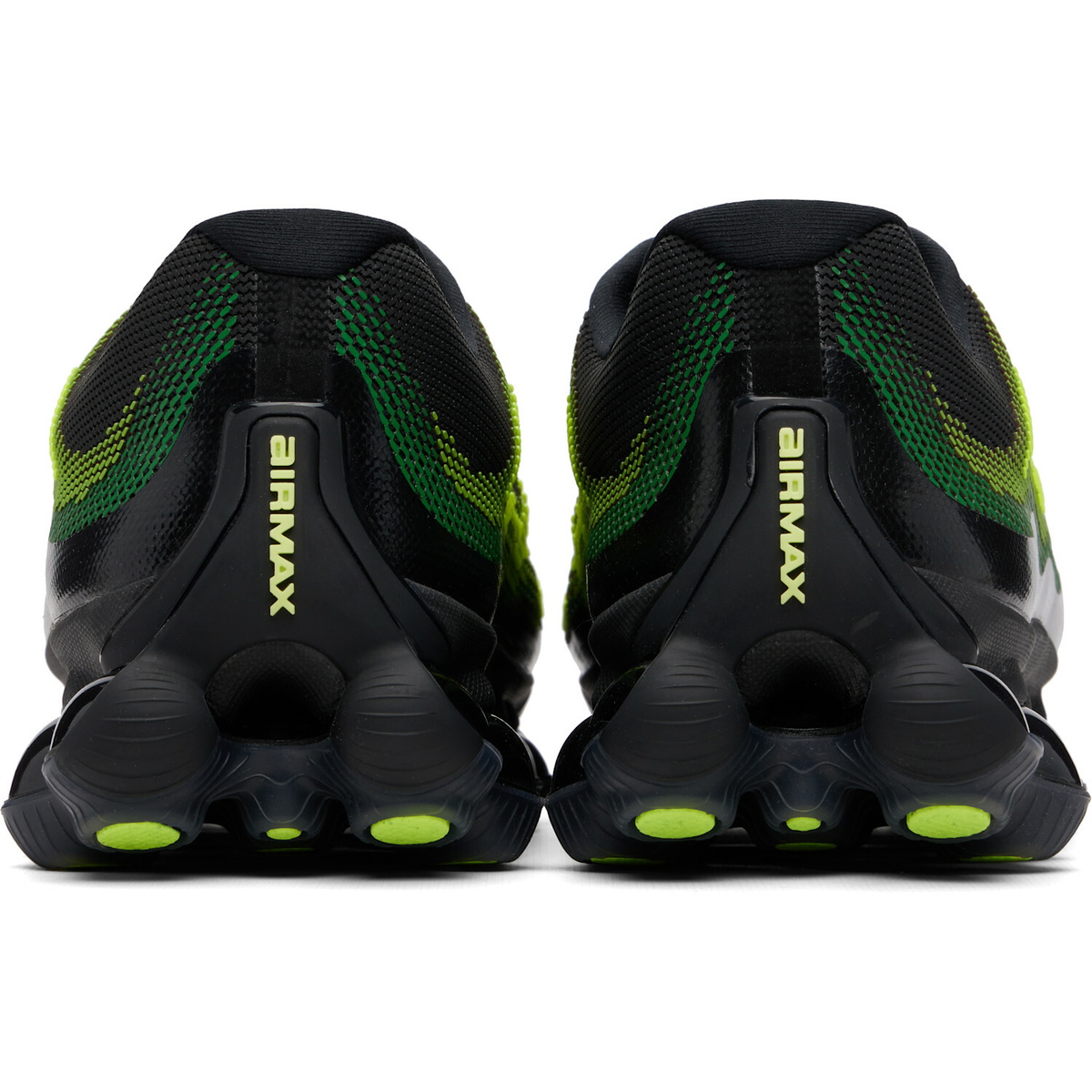 Nike Black & Green Air Liquid Max Sneakers