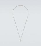 Sydney Evan 14kt white gold charm necklace with diamonds