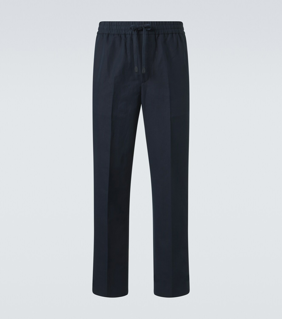 Brioni Linen and cotton straight pants