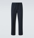 Brioni Linen and cotton straight pants