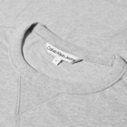 Calvin Klein Men's Monogram Sleeve Badge T-Shirt in Light Grey Heather