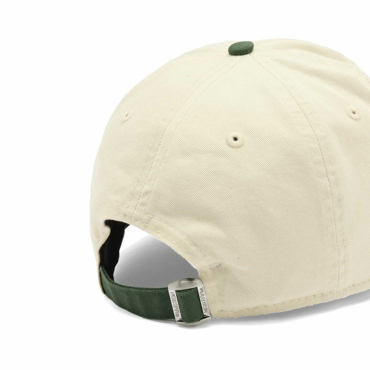 New Era Washed Graphic 19Twenty Cap in Cream/Green 