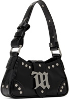 MISBHV Black Leather Studded Small Bag