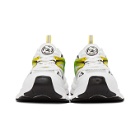 Axel Arigato White and Green Marathon HD Sneakers