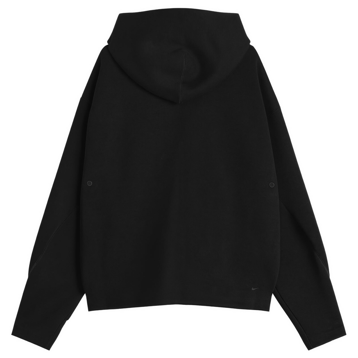 Nike Men's Tech Full Zip Fleece Hoodie in Black