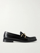 McQueen - Leather Loafers - Black